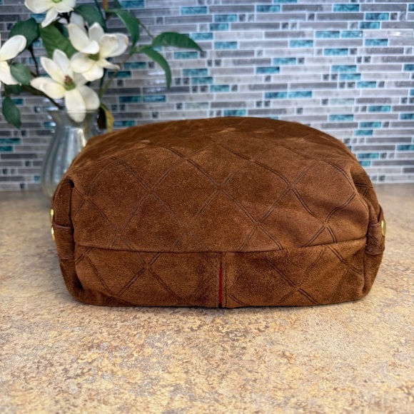 NWT Hammitt Tom Chocolate Diamond Suede purse - Picture 6 of 7